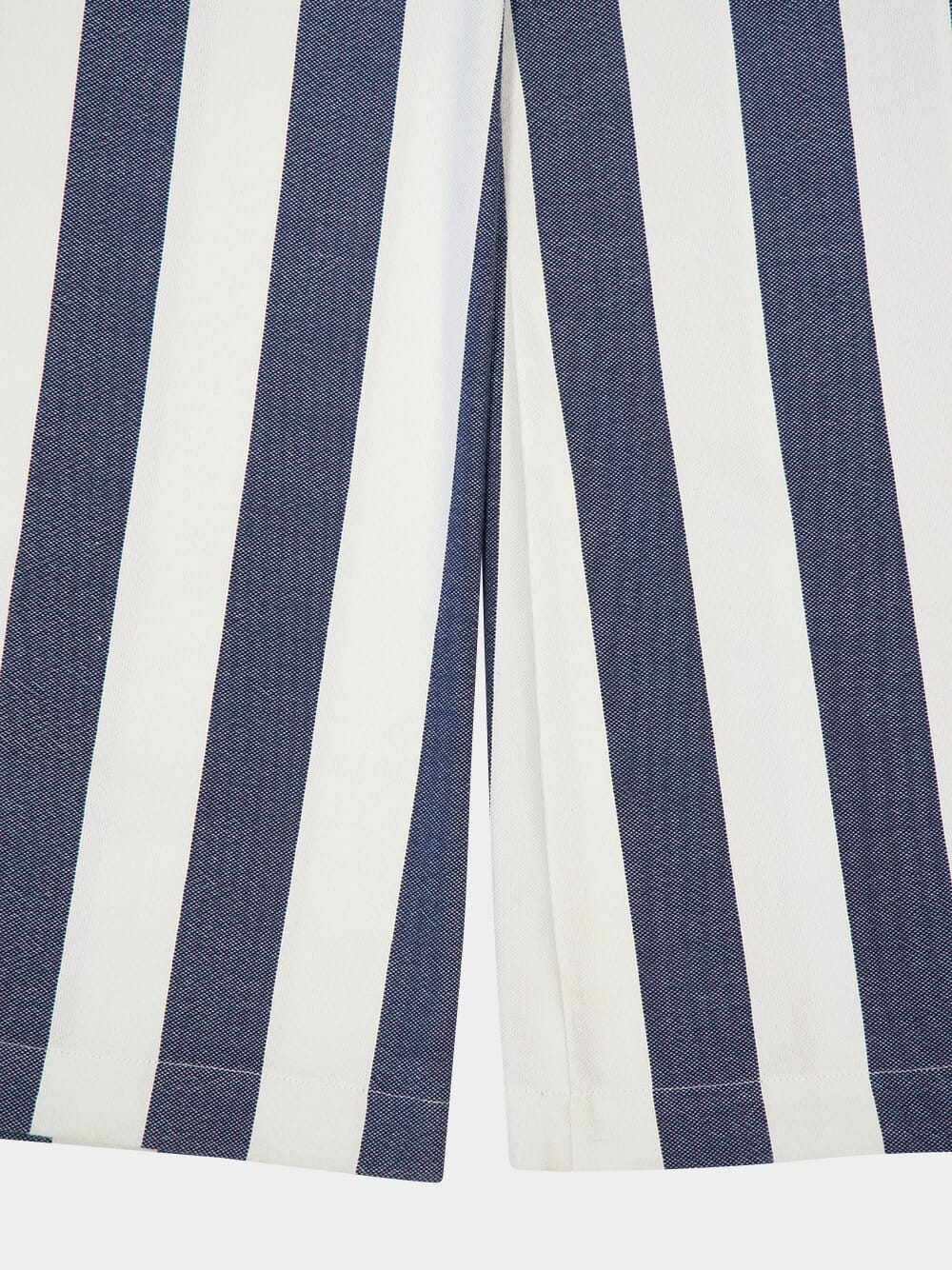 Hydrilla Navy Hand-Woven Striped Pants - Image 6