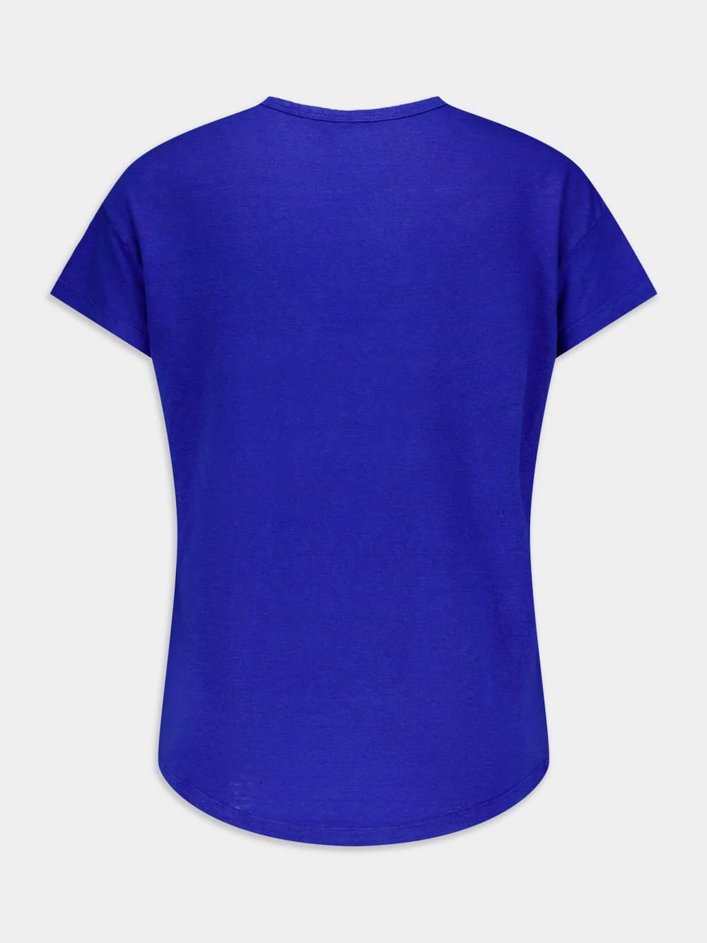 Linen V-Neck T-Shirt - Image 10