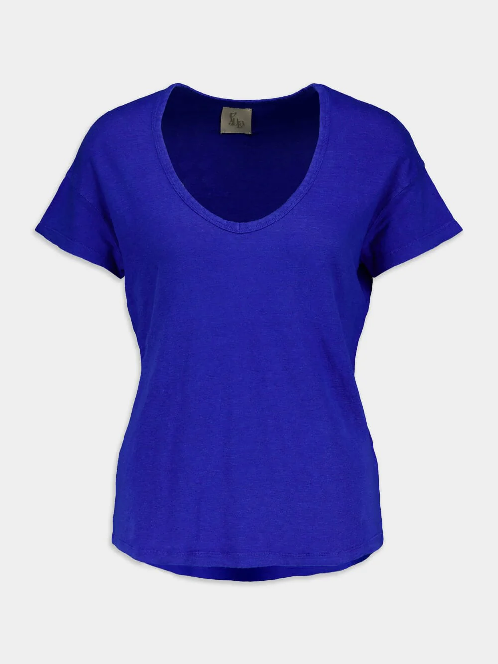 Linen V-Neck T-Shirt - Image 9