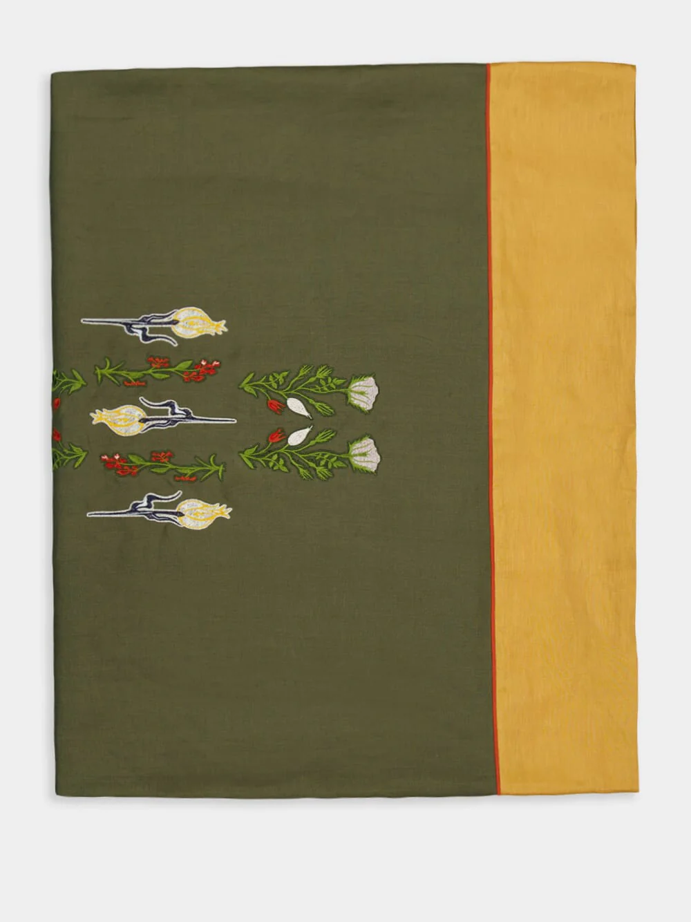 Belém Embroidered Linen Tablecloth - Image 3