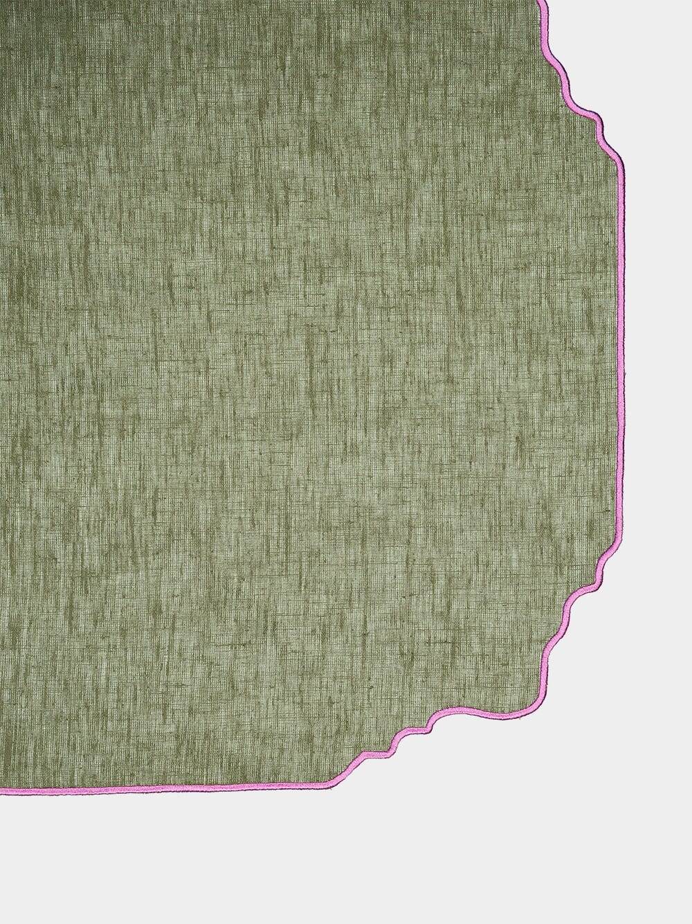 Lisboa Green Linen Placemat - Image 2