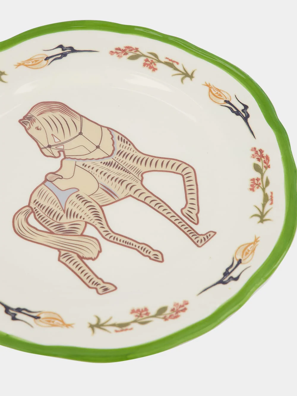 Lusitano Handpainted Dinner Plate - Image 4