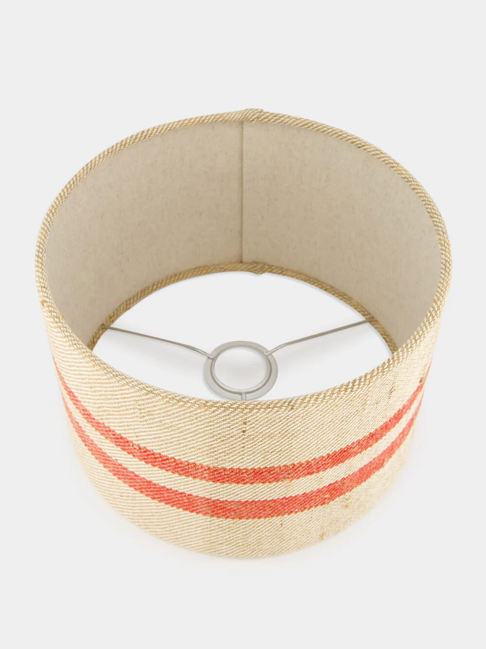 Striped Small Red Lampshade - Image 2