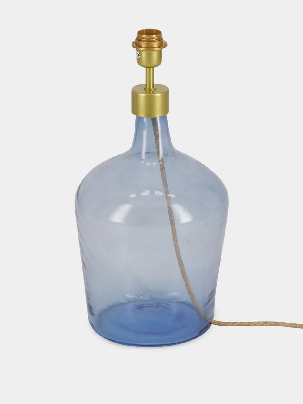 Blue Glass Lamp Base - Image 2