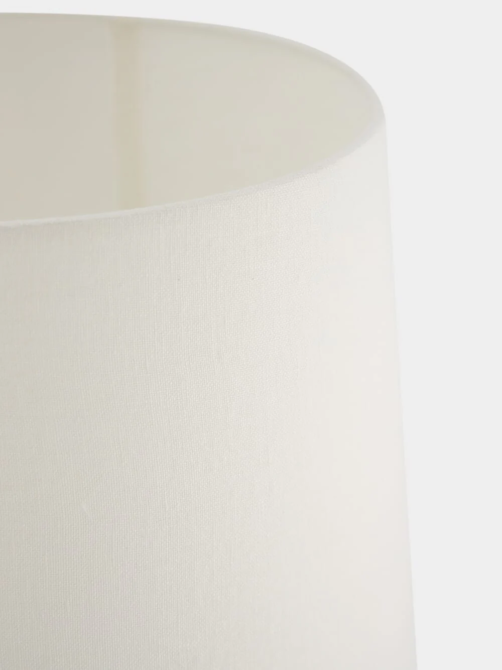 Small White Linen Lampshade - Image 3