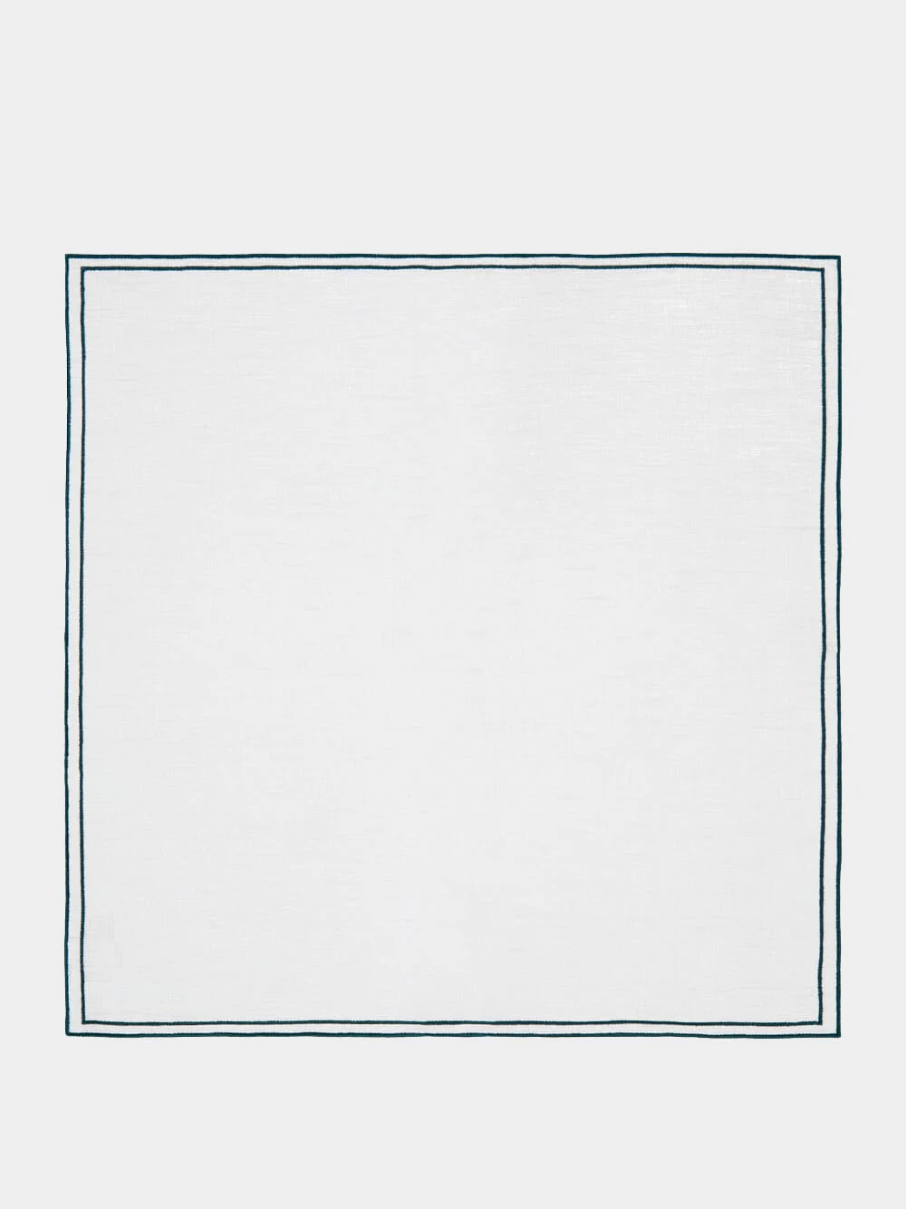 x Gallina Matta Green Linen Napkin