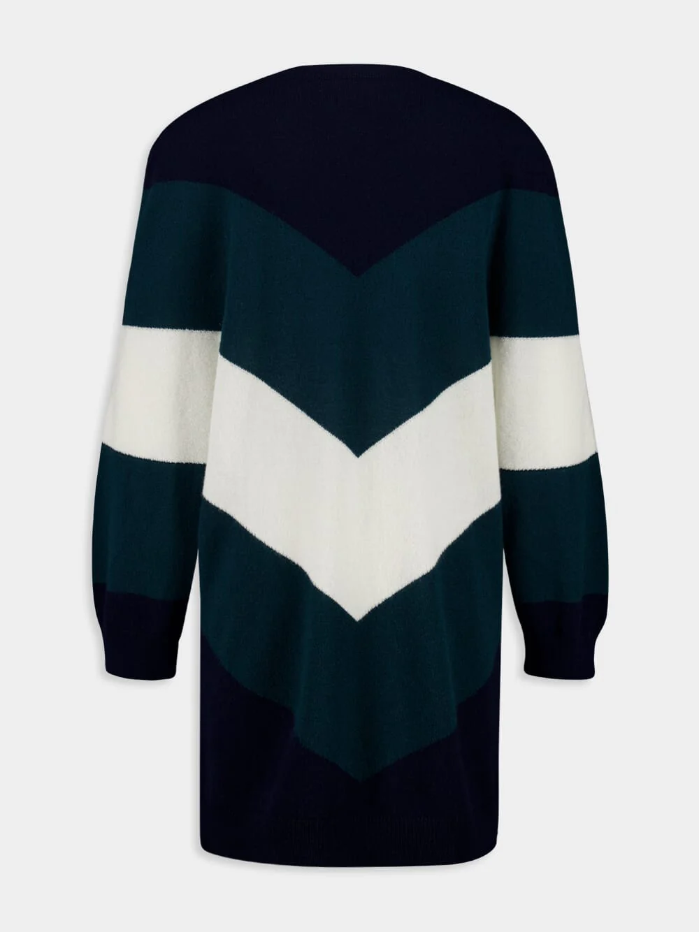 Myrio Salute V-Neck Cashmere Oversize Top - Image 3