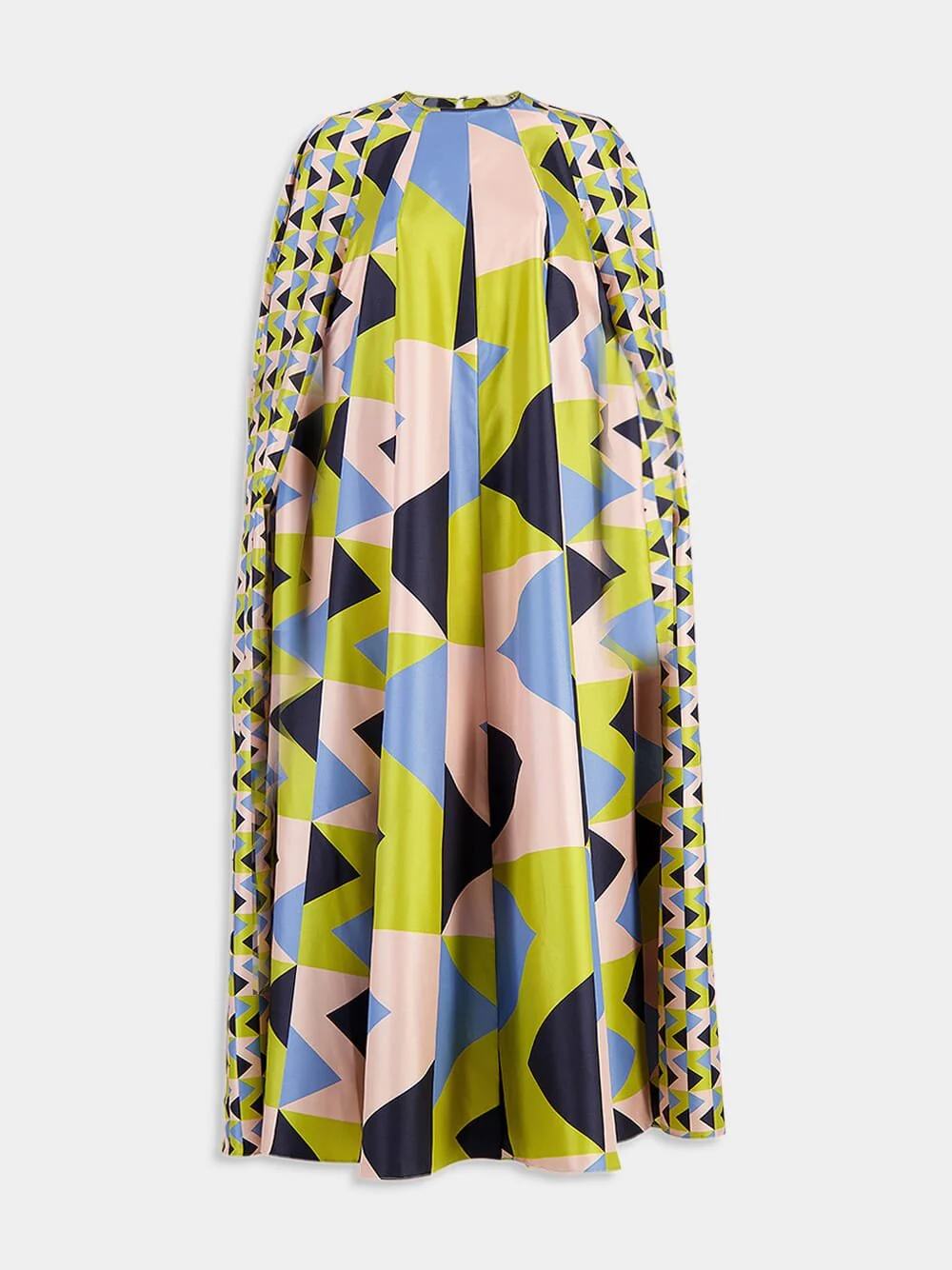 Hades Printed Silk Maxi Dress - Image 2