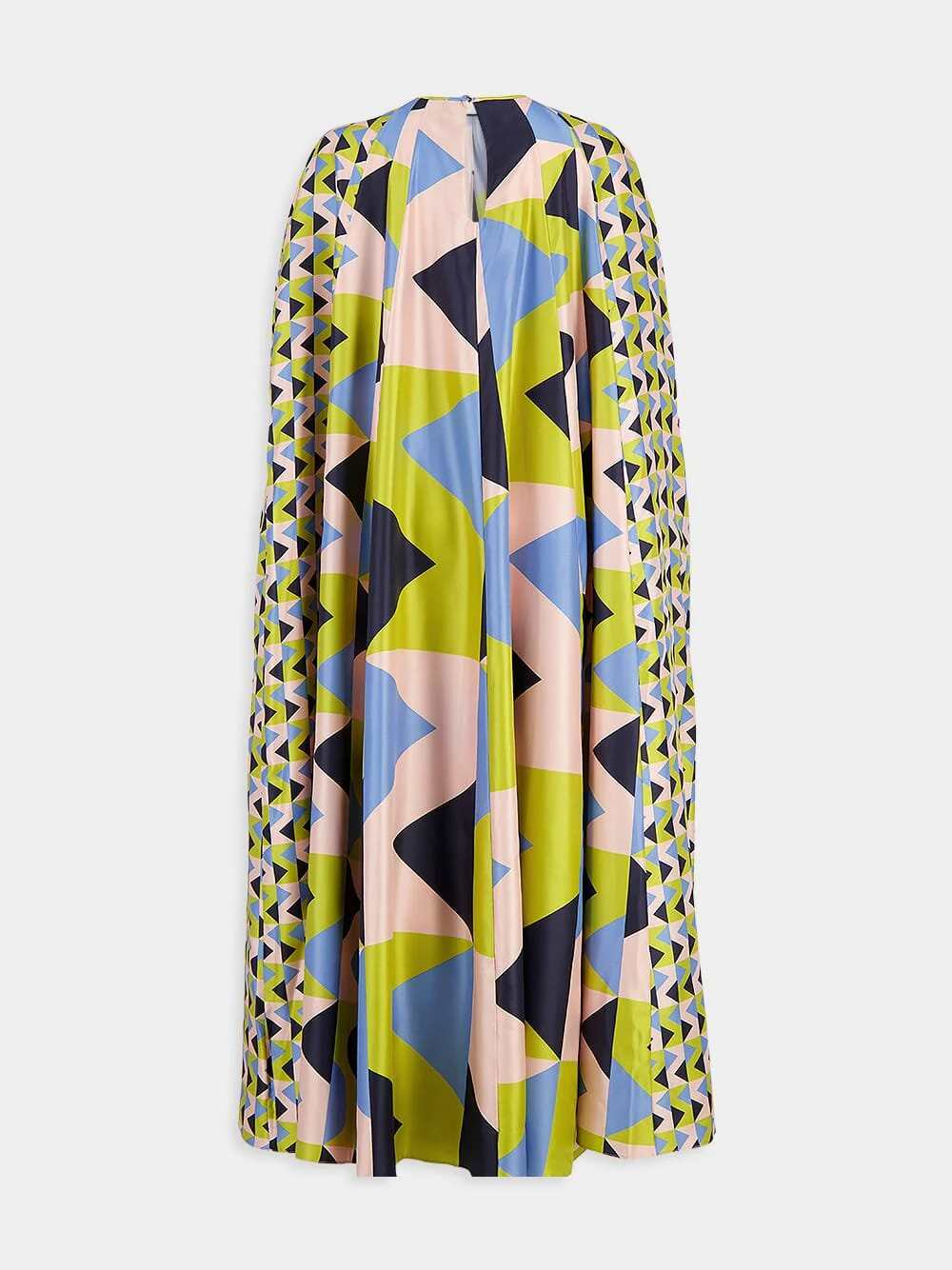 Hades Printed Silk Maxi Dress - Image 3