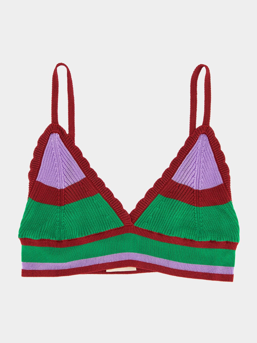 Sard Stripes Knitted Bra - Image 4