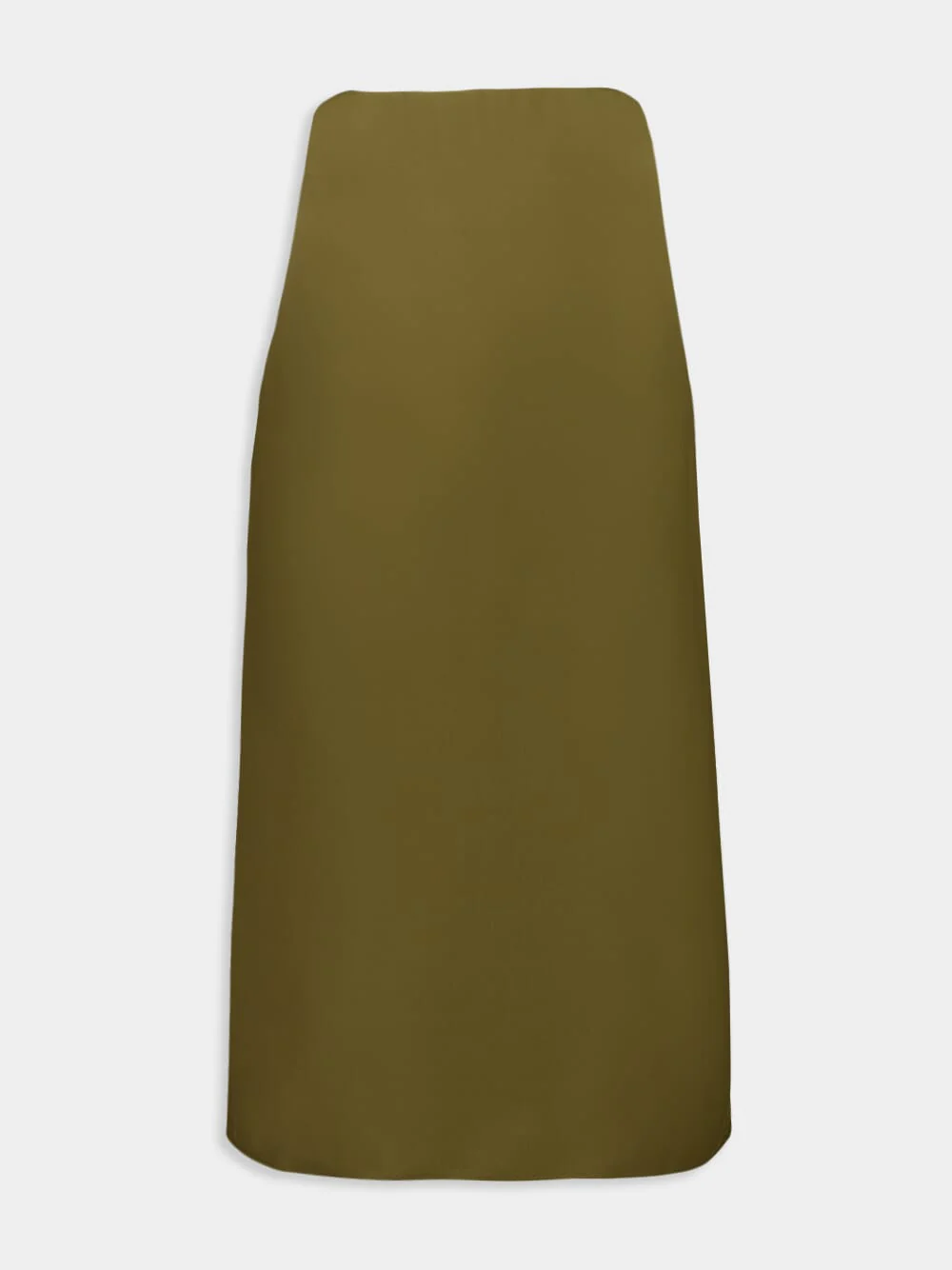 Serena Fir Green Silk Tank-Top - Image 2