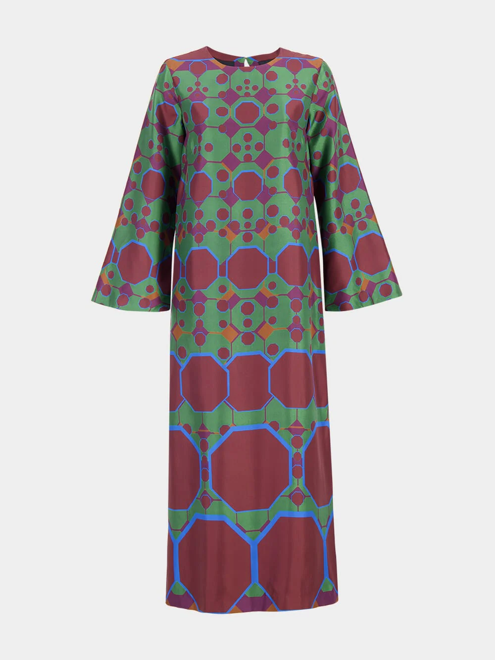 Shirley Octa Print Printed Silk Twill Dress - Image 2
