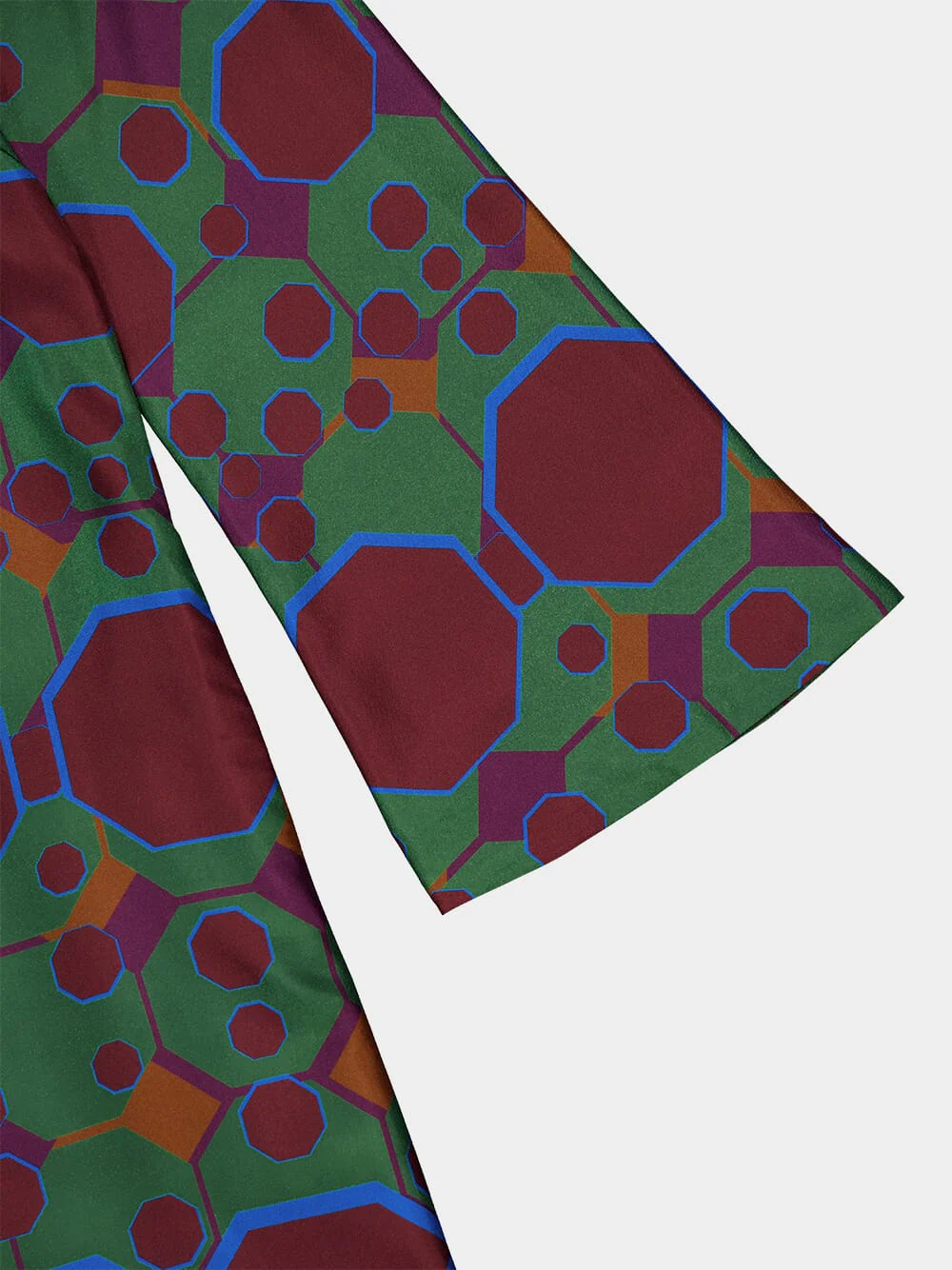 Shirley Octa Print Printed Silk Twill Dress - Image 7