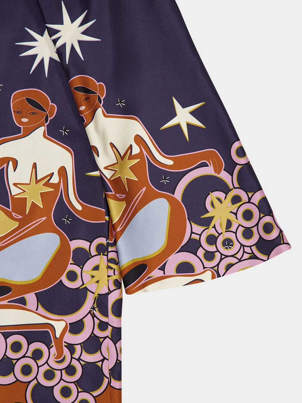 Shirley Soulprint Printed Silk Twill Dress - Image 8