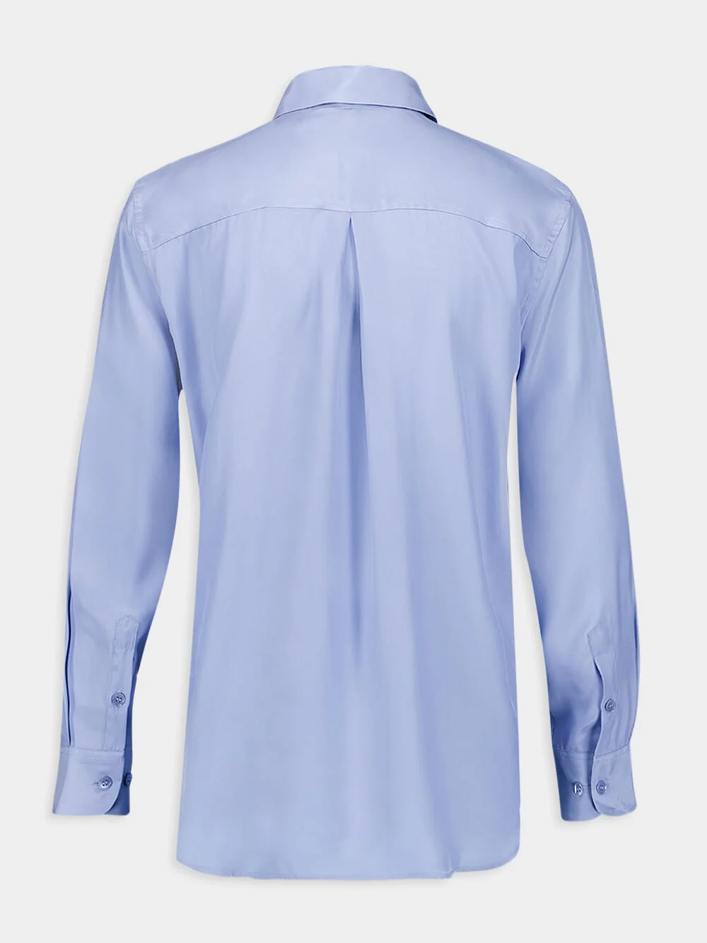 Ametista Blue Silk Shirt - Image 3