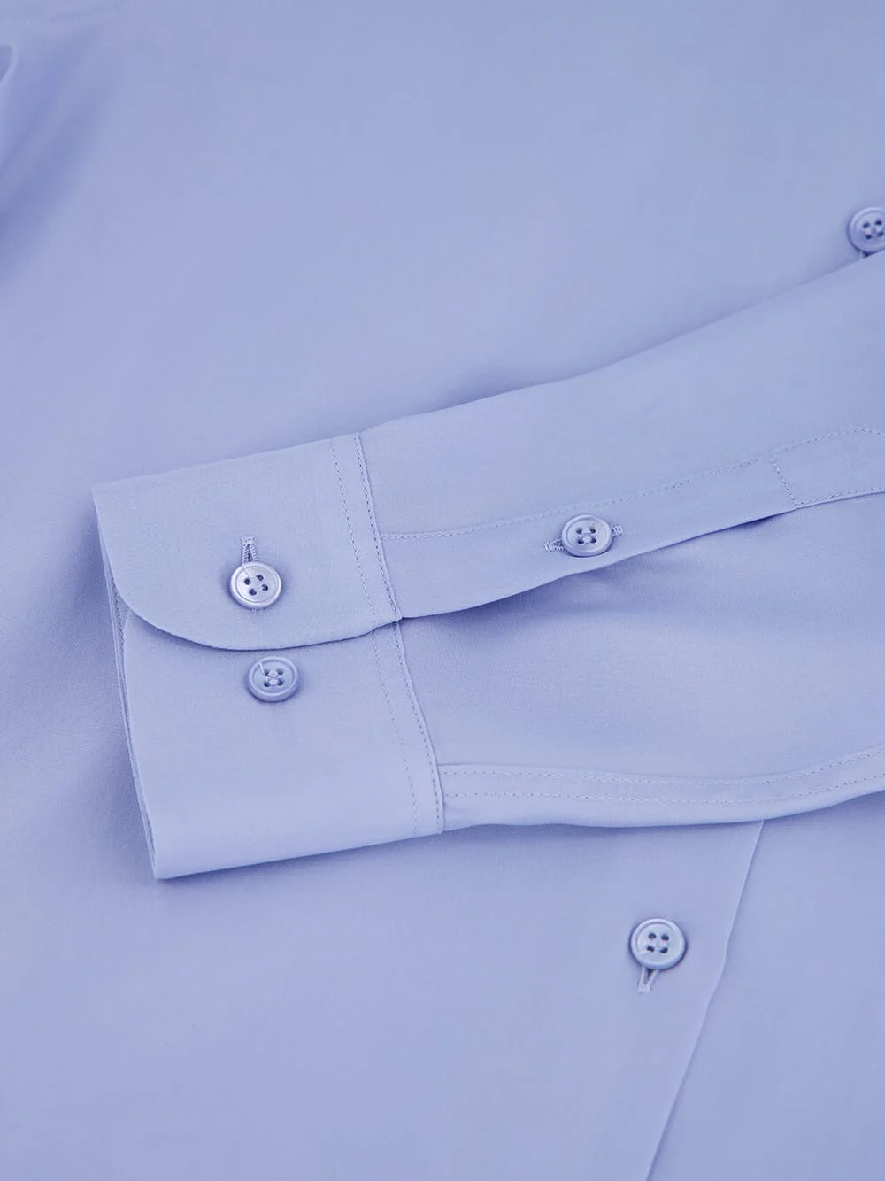 Ametista Blue Silk Shirt - Image 5