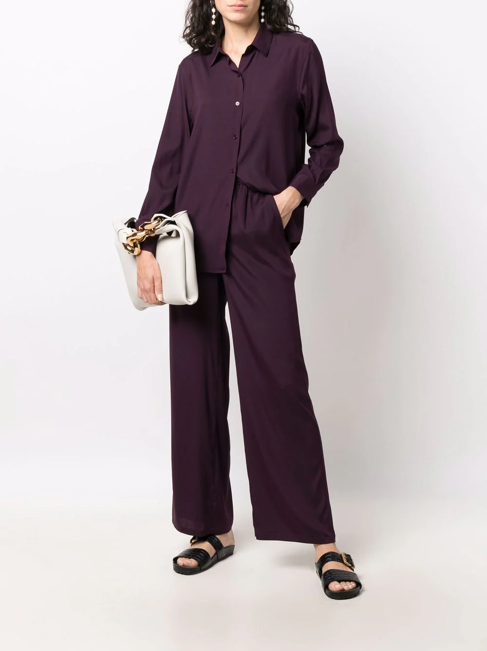 Silk Straight Pants - Image 6