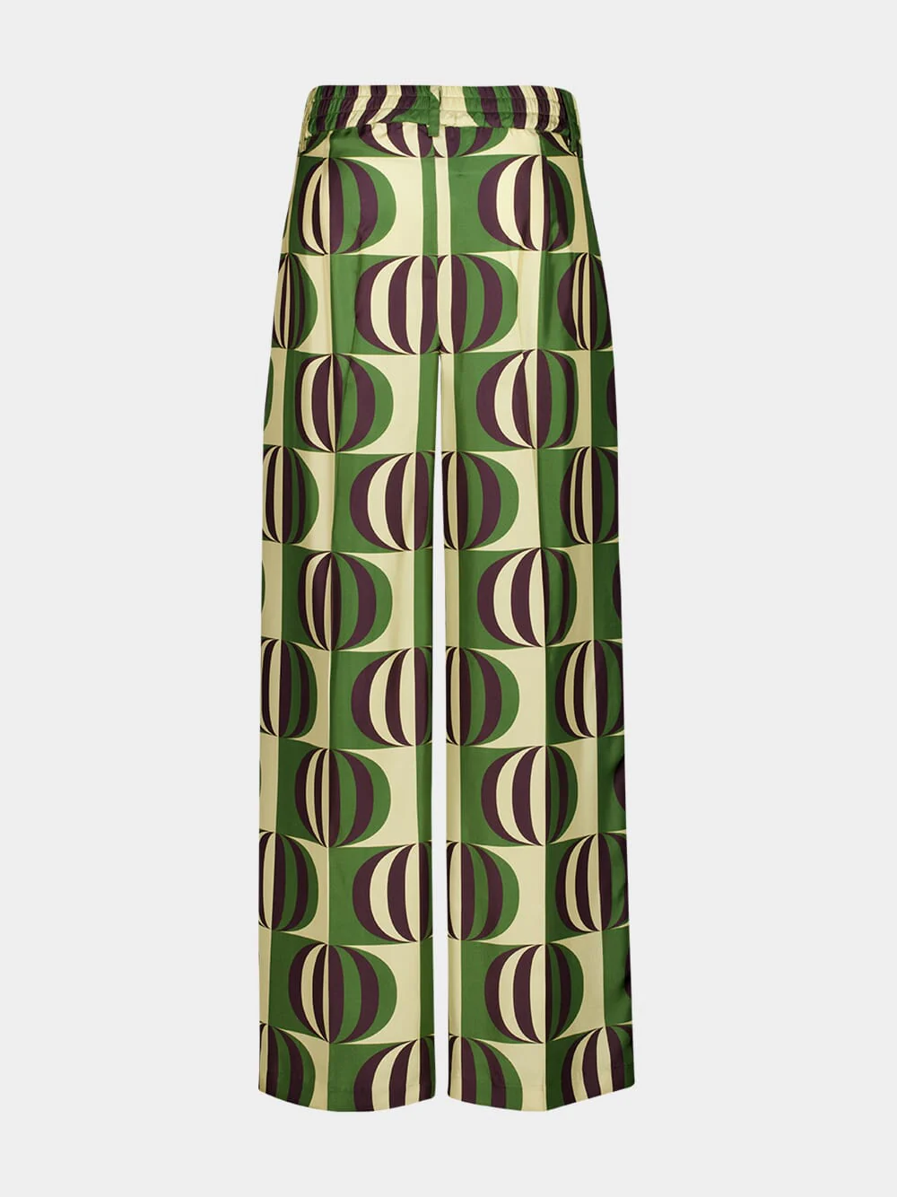 Sonia Modernchess Printed Silk Twill Pants - Image 3