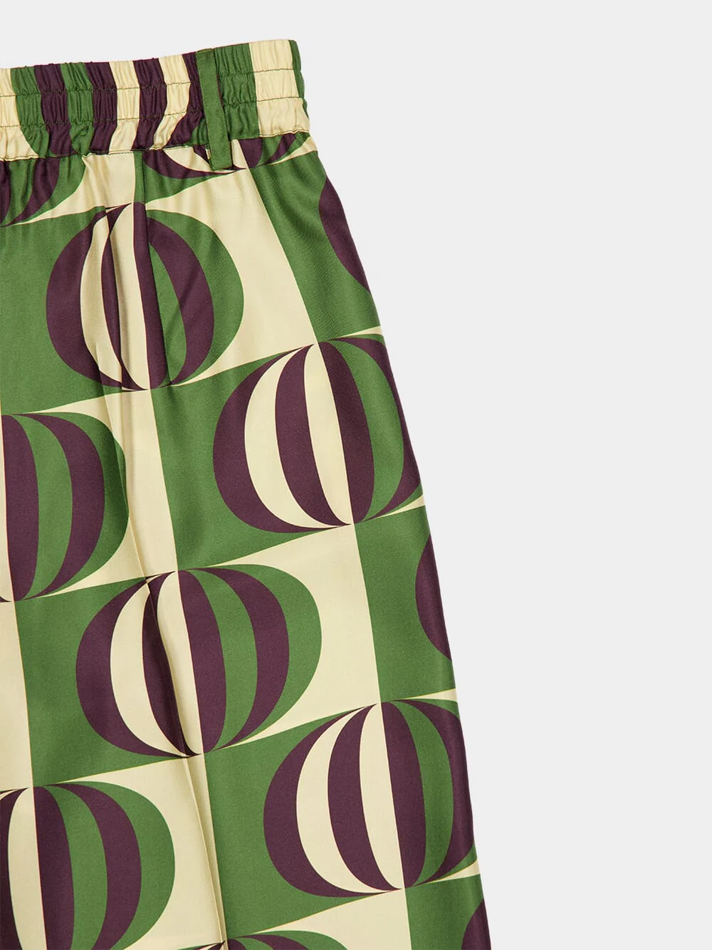 Sonia Modernchess Printed Silk Twill Pants - Image 7