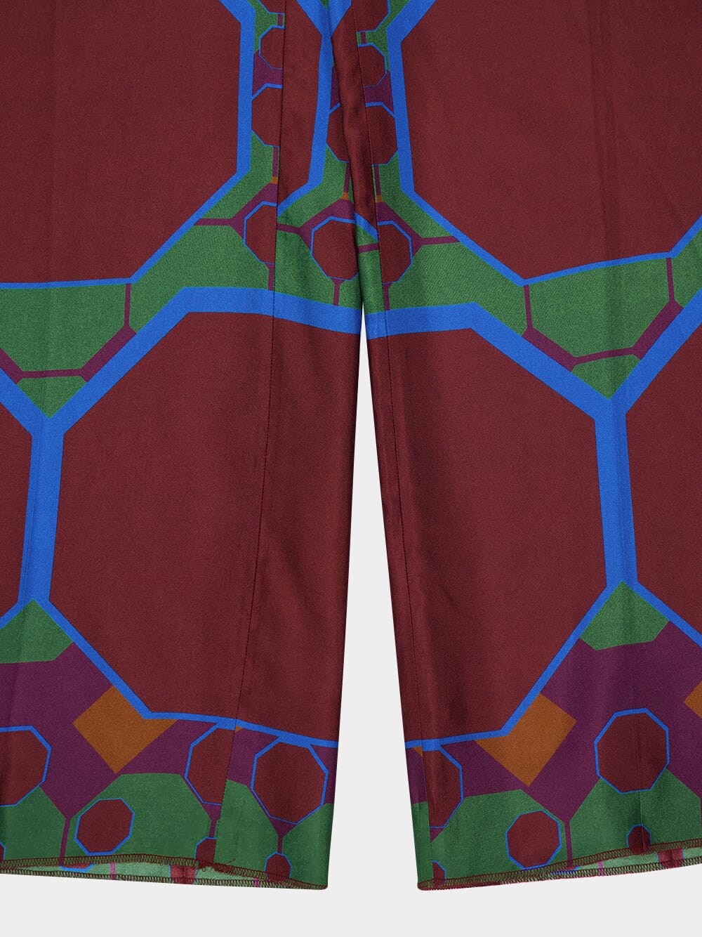 Sonia Octa Print Printed Silk Twill Pants - Image 7