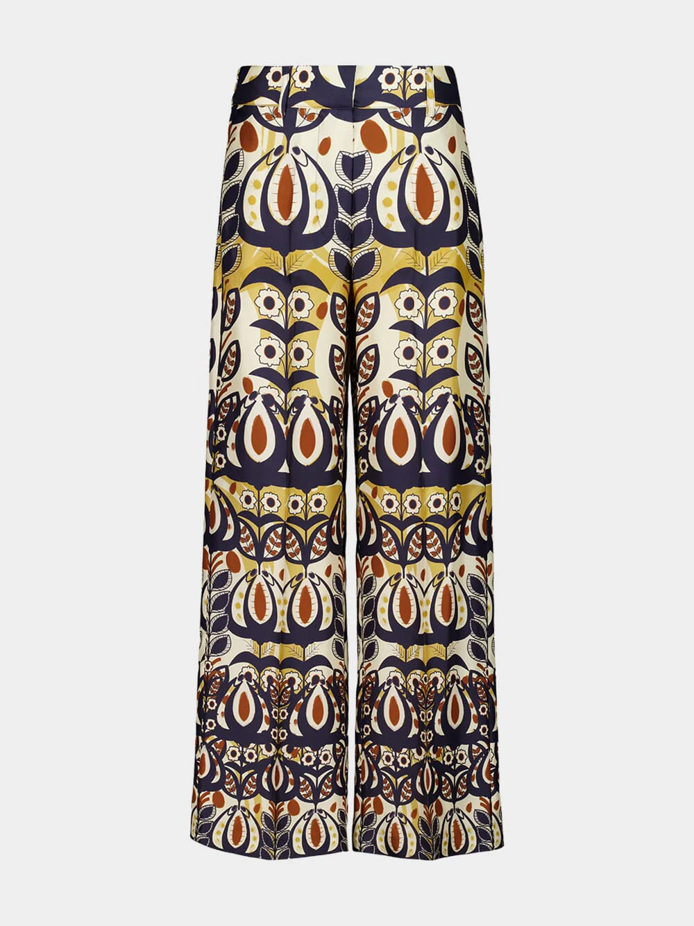 Sonia Wonderland Printed Silk Twill Pants - Image 2