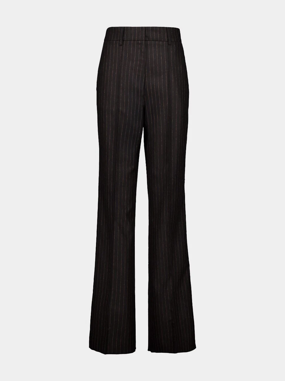 Torenia Coffee Bean Striped Pants with Side Detail