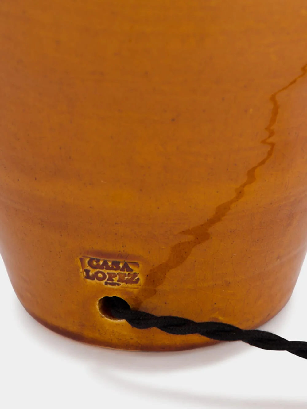 Pedro Amber Lamp Base - Image 4
