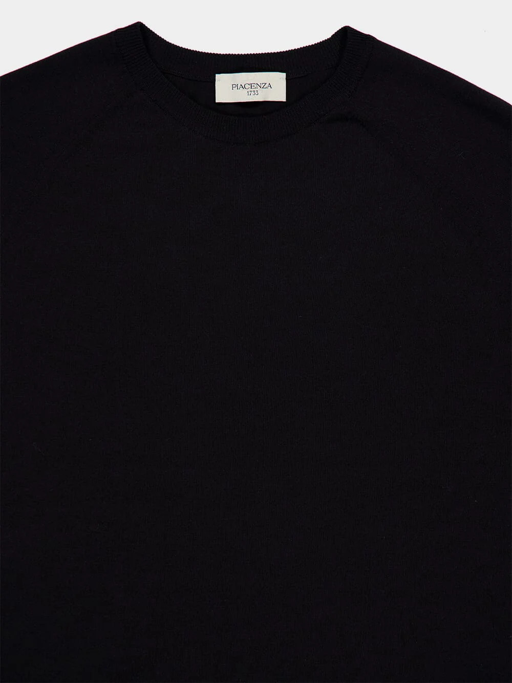 Black Short-Sleeve Cotton Jumper - Image 3