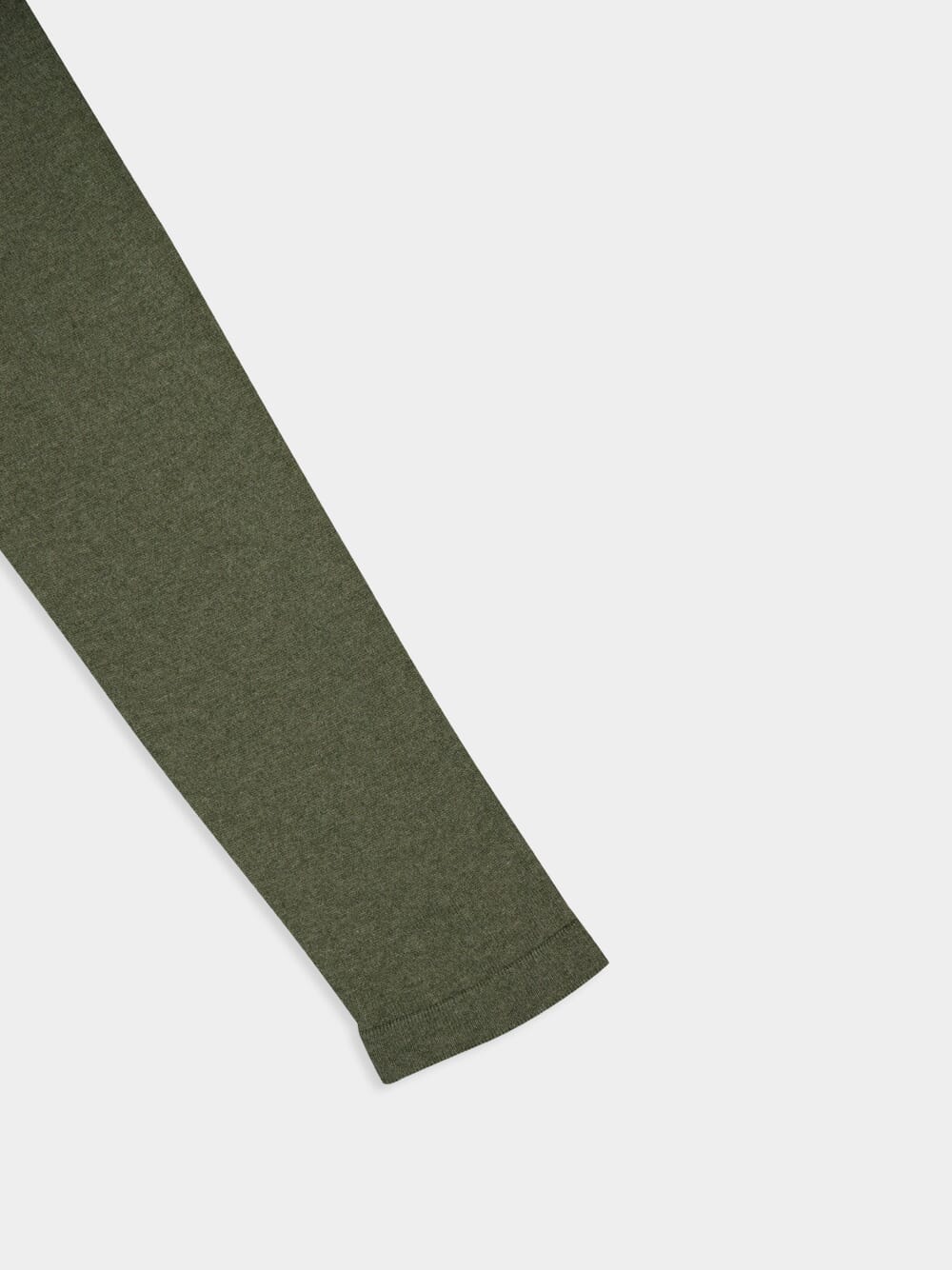 Army Green Cashmere Shirt Jacket - Image 4