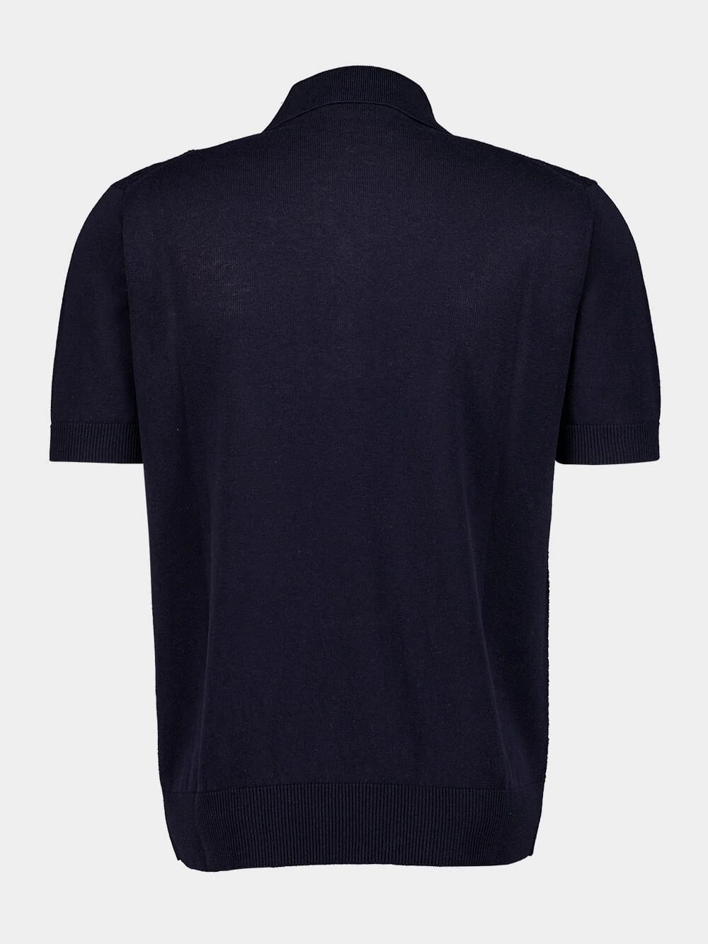 Blue Sand and Wave Polo Shirt - Image 3