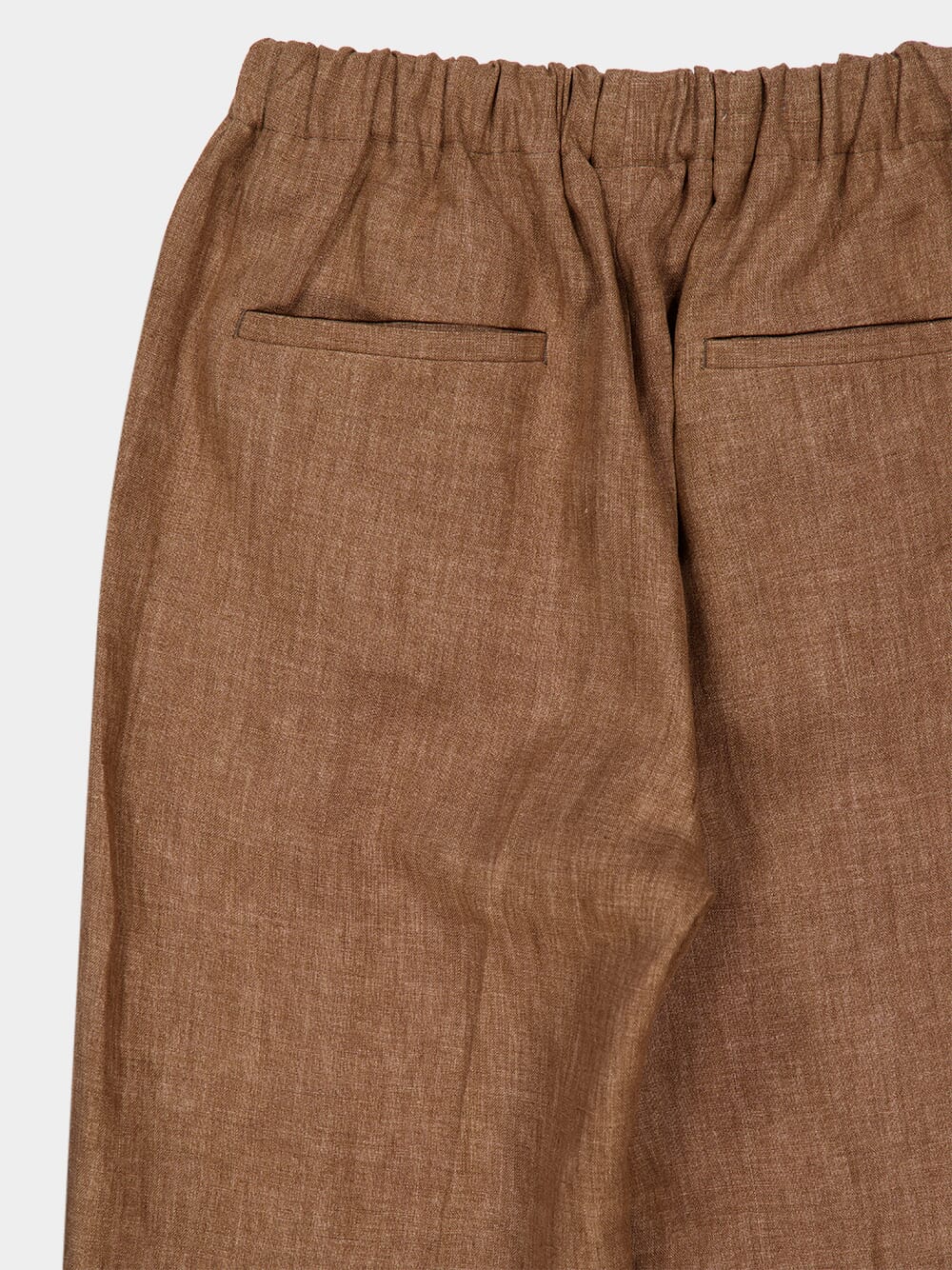 Light Brown Linen Pants - Image 4
