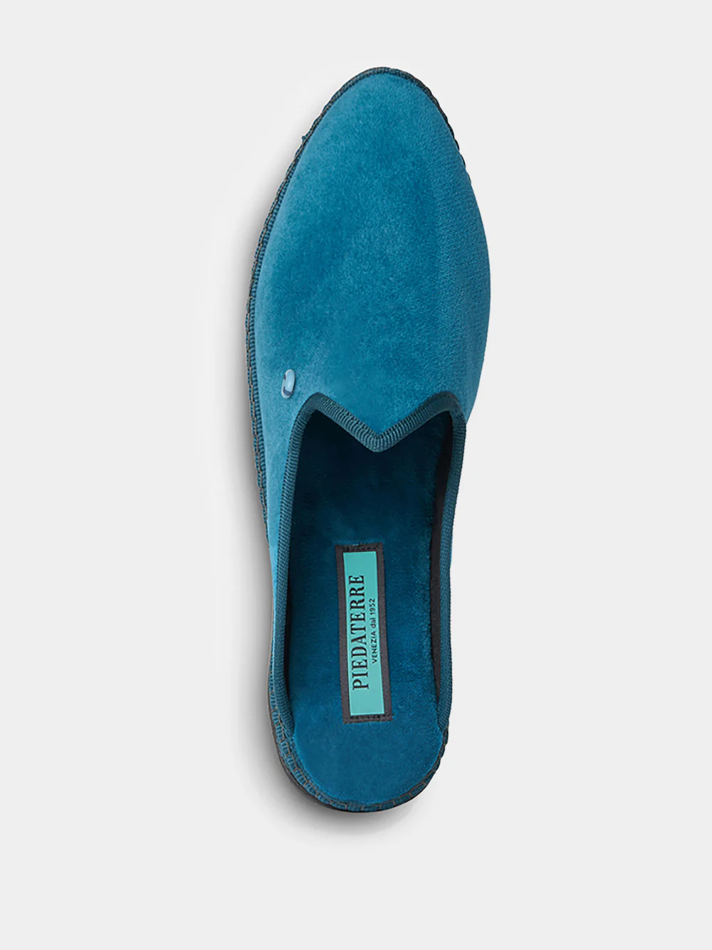 Blue Velvet Dandy Slippers - Image 3