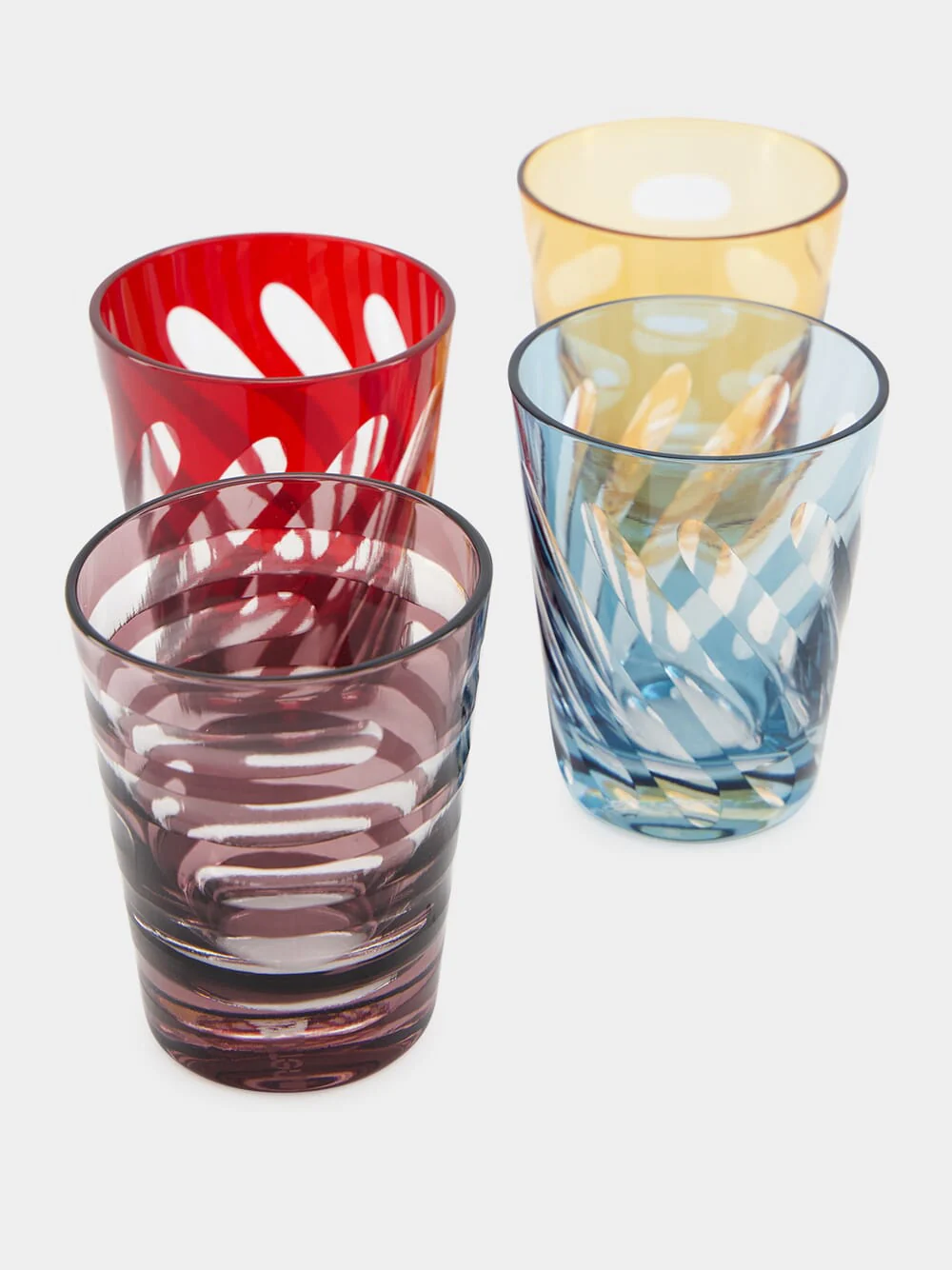 Set of 4 Tubular Tumblers - Image 2