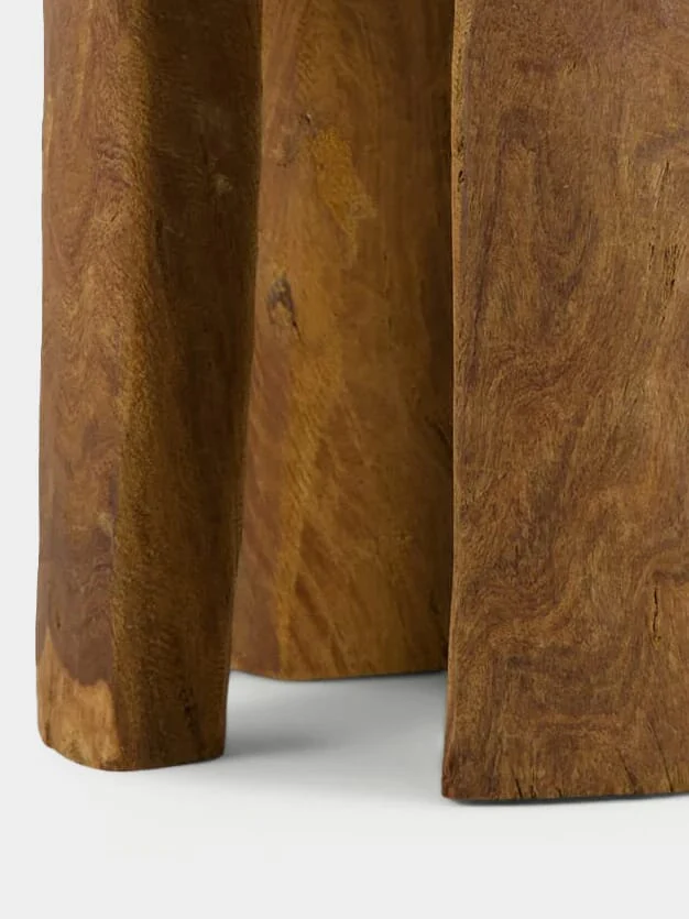 Round Square Legs Stool - Image 4