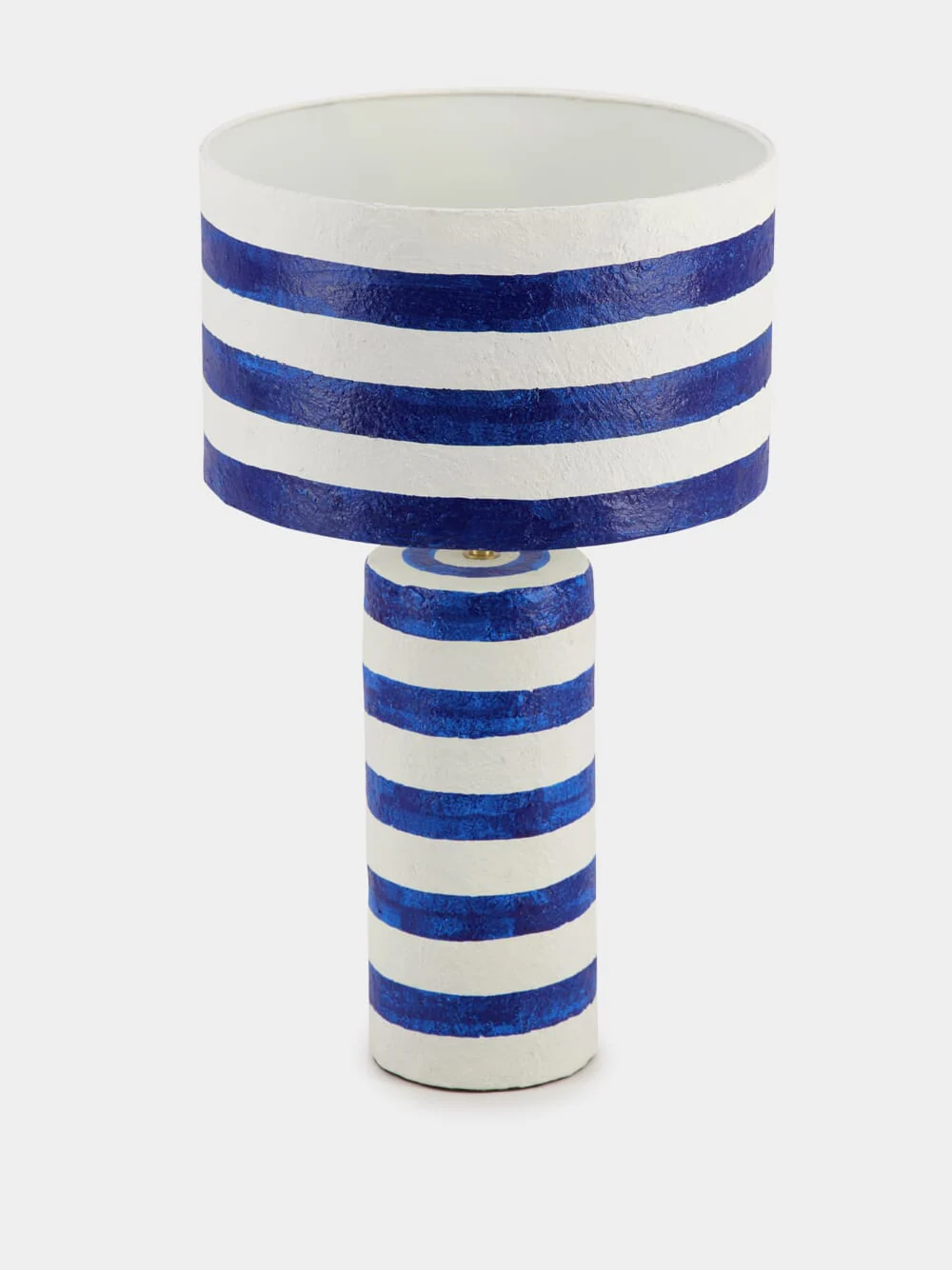 Blue Striped Mundaka Table Lamp - Image 2