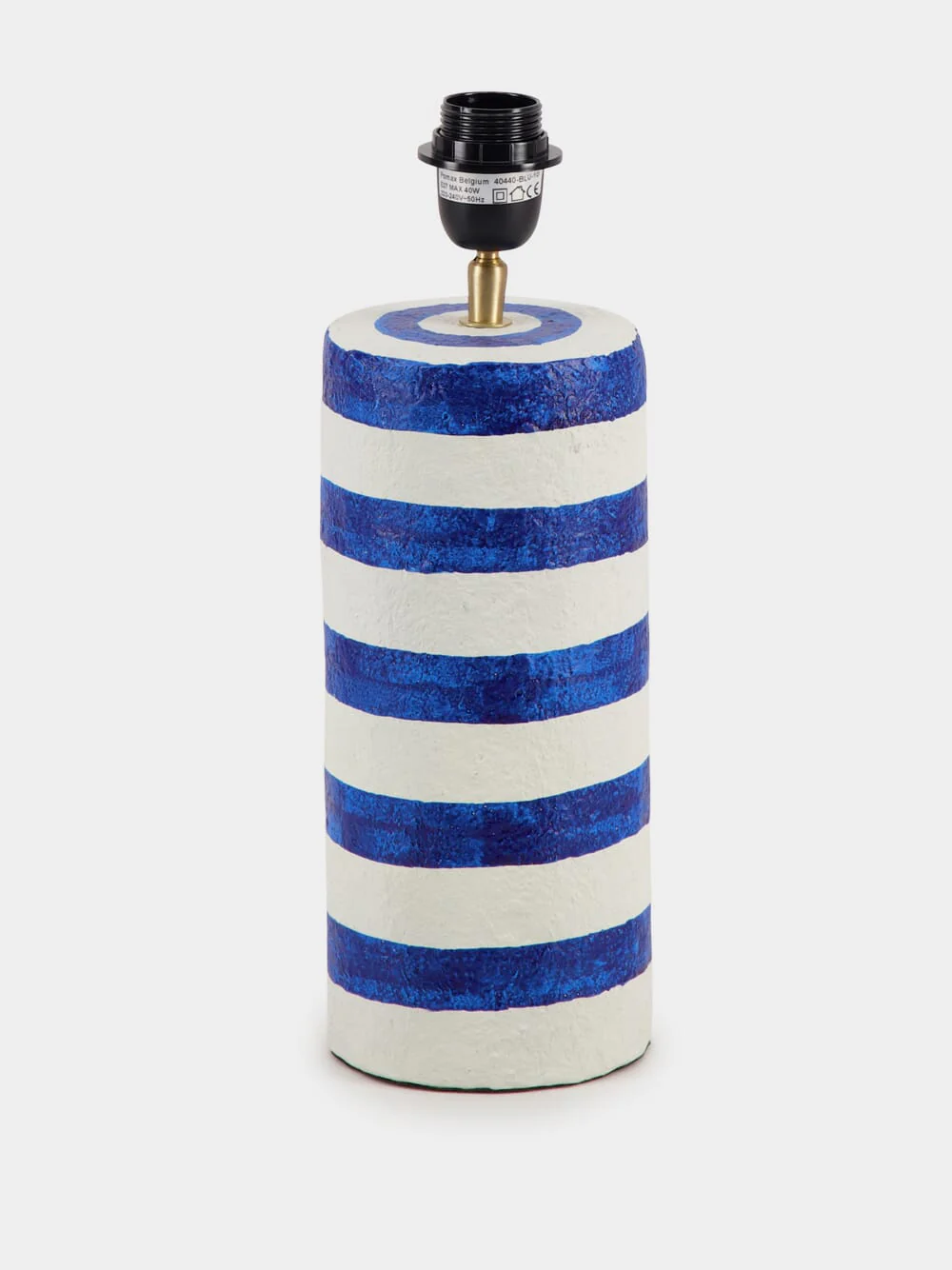 Blue Striped Mundaka Table Lamp - Image 3