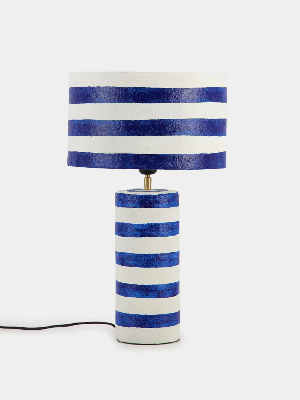 Blue Striped Mundaka Table Lamp - Image 5