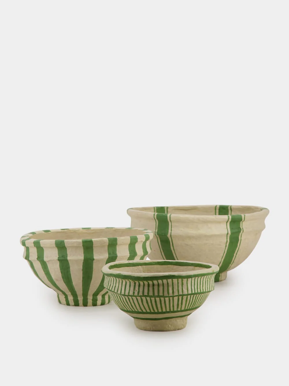 Set of 3 Handcrafted Naxos Bowls