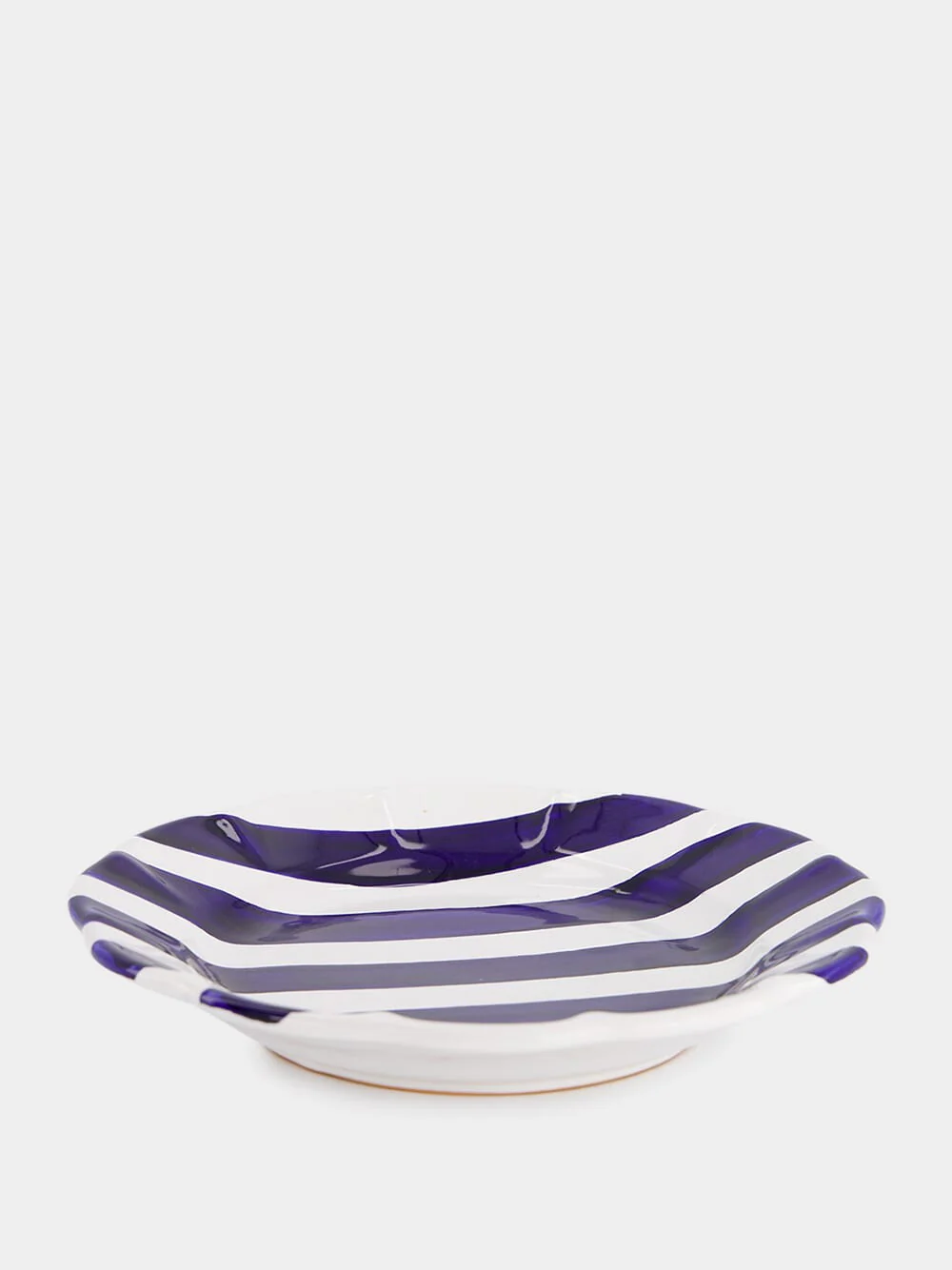Blue Stripe Dinner Plate - Image 2