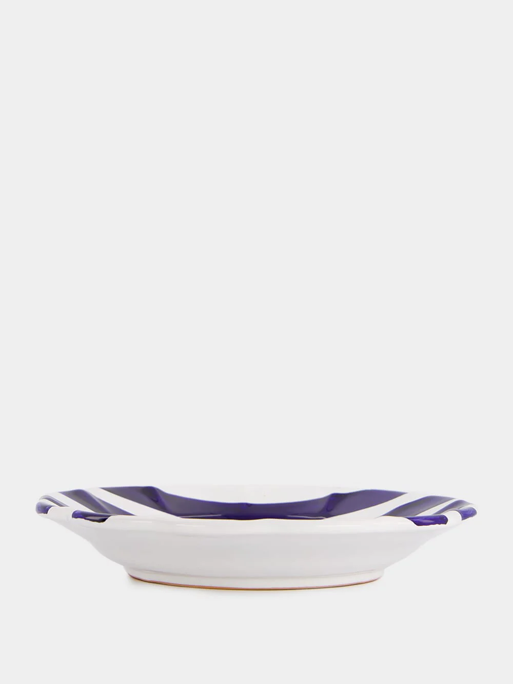 Blue Stripe Dinner Plate - Image 3