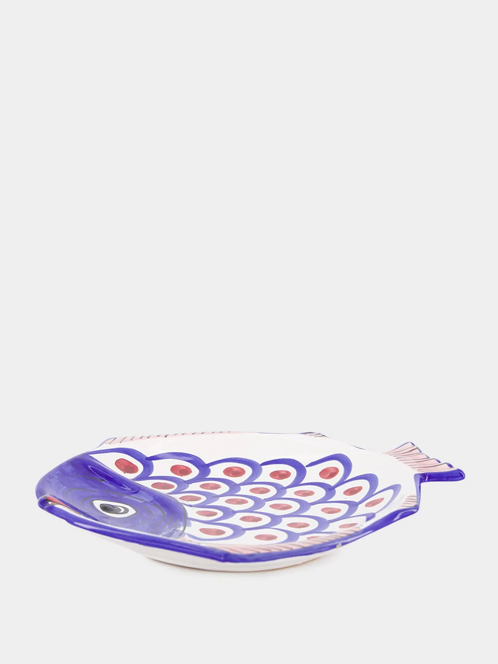 Blue Fish Hollow Platter - Image 3