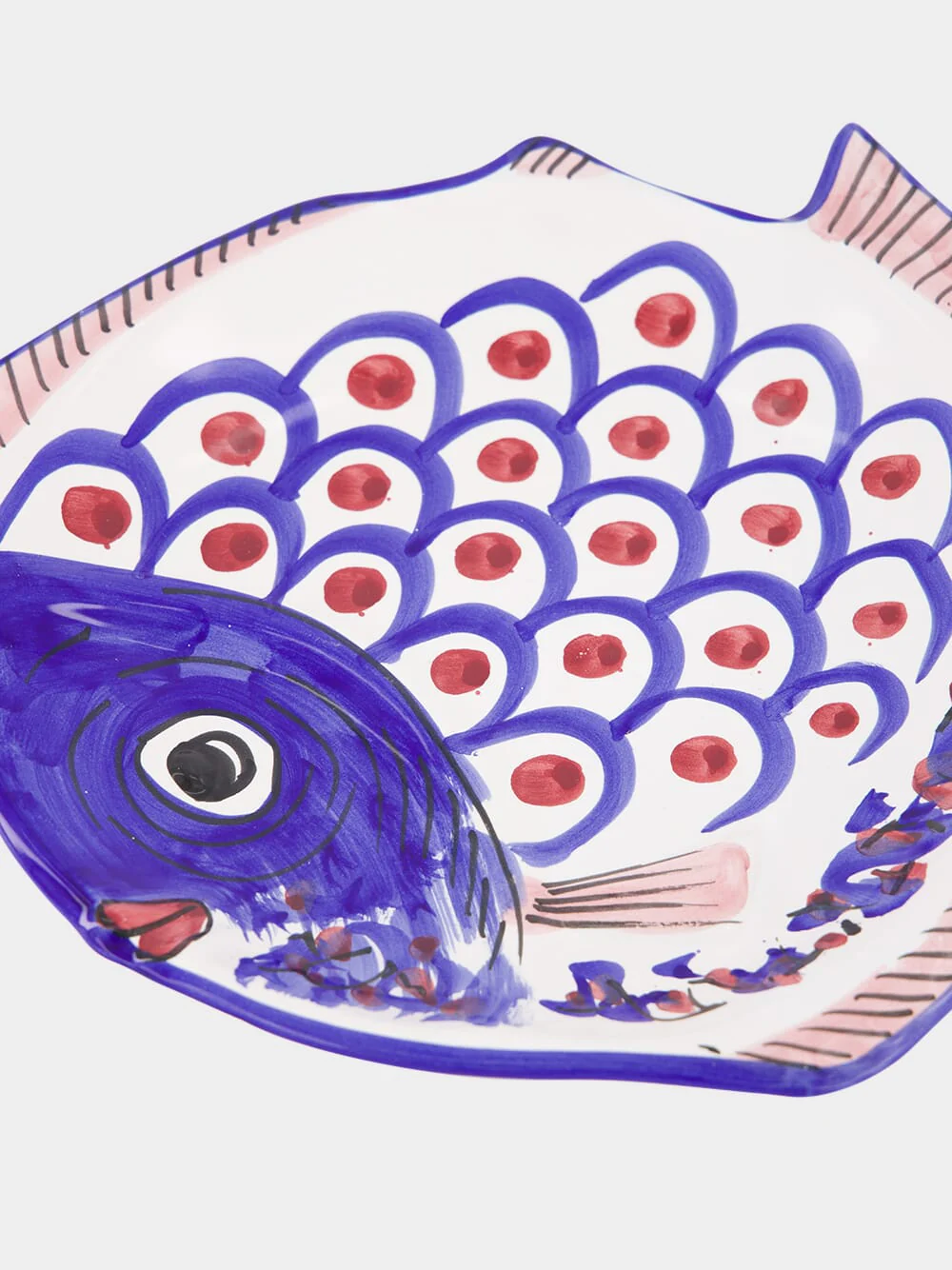 Blue Fish Hollow Platter - Image 4