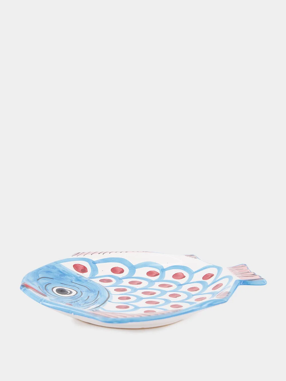 Light Blue Fish Hollow Platter - Image 2