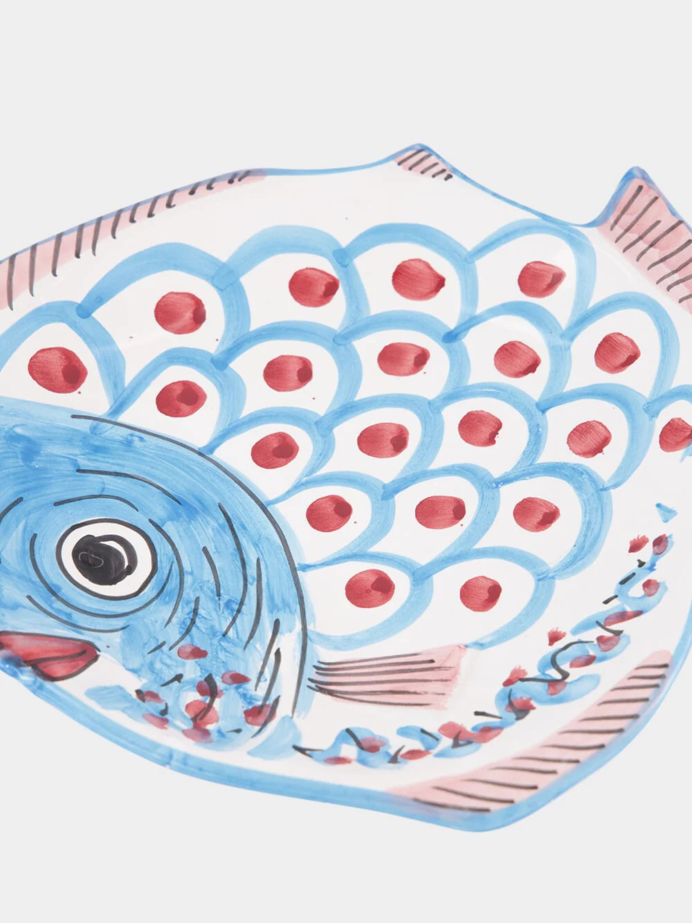 Light Blue Fish Hollow Platter - Image 4