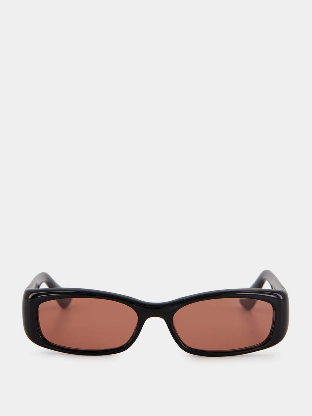 Black Rectangle Leila Acetate Sunglasses