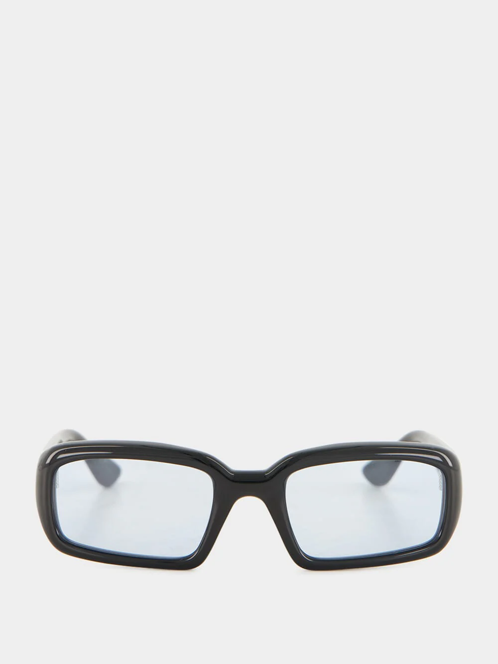 Mektoub Black Rectangular Sunglasses