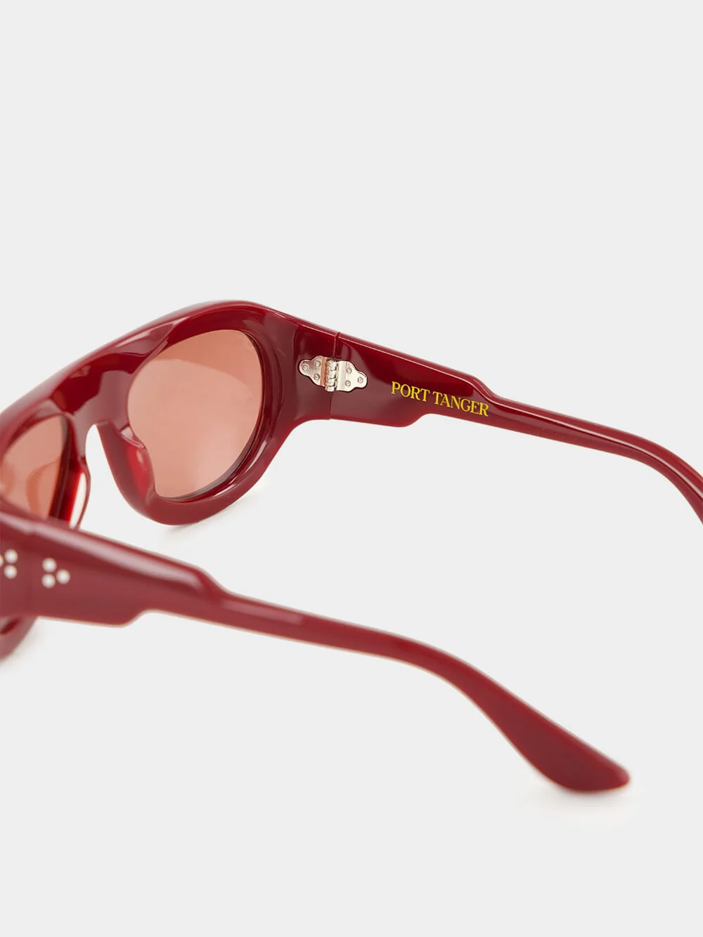 Zia Carmesi Acetate Aviator Sunglasses - Image 4