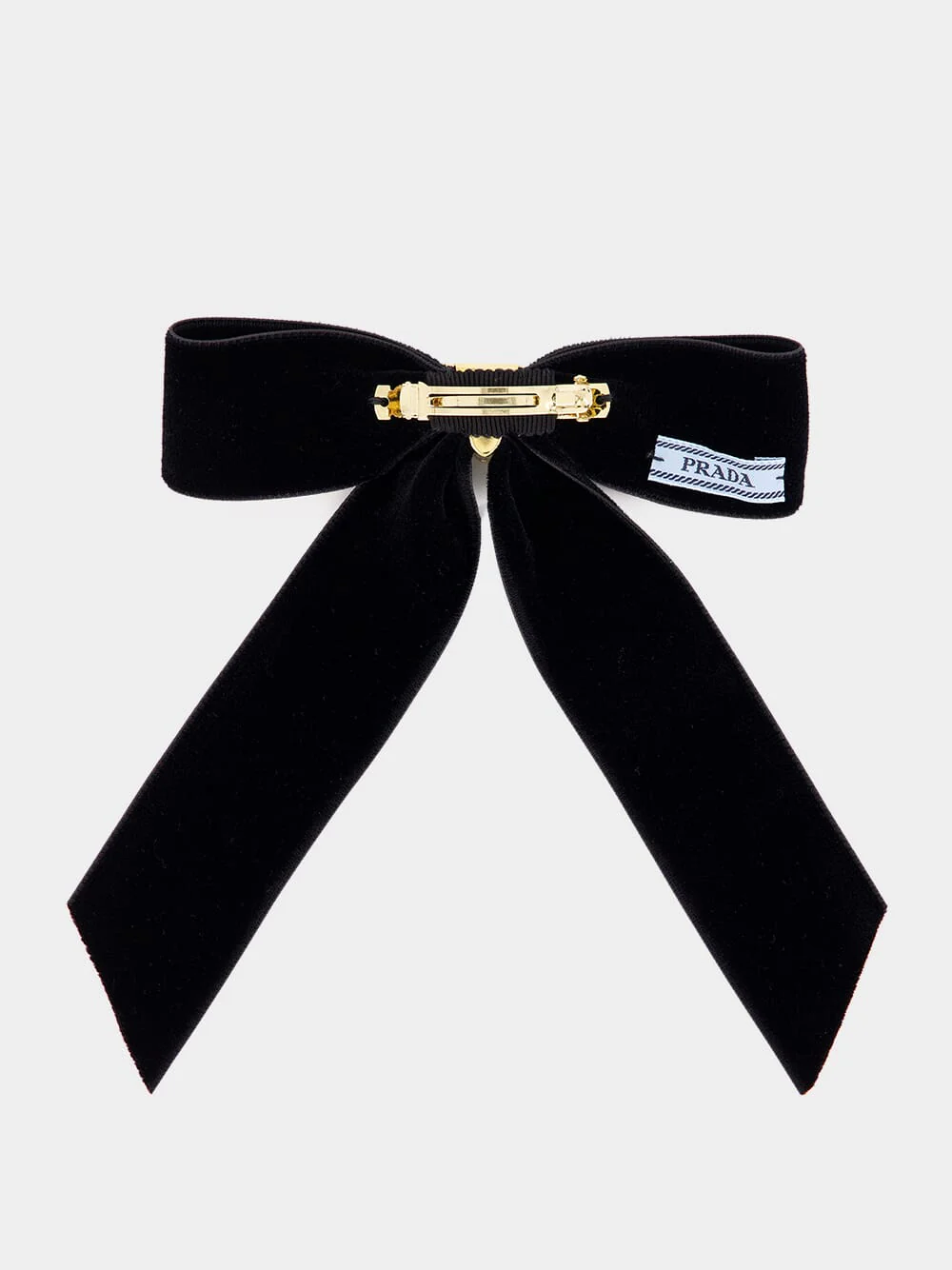 Black Velvet Hair Clip - Image 3
