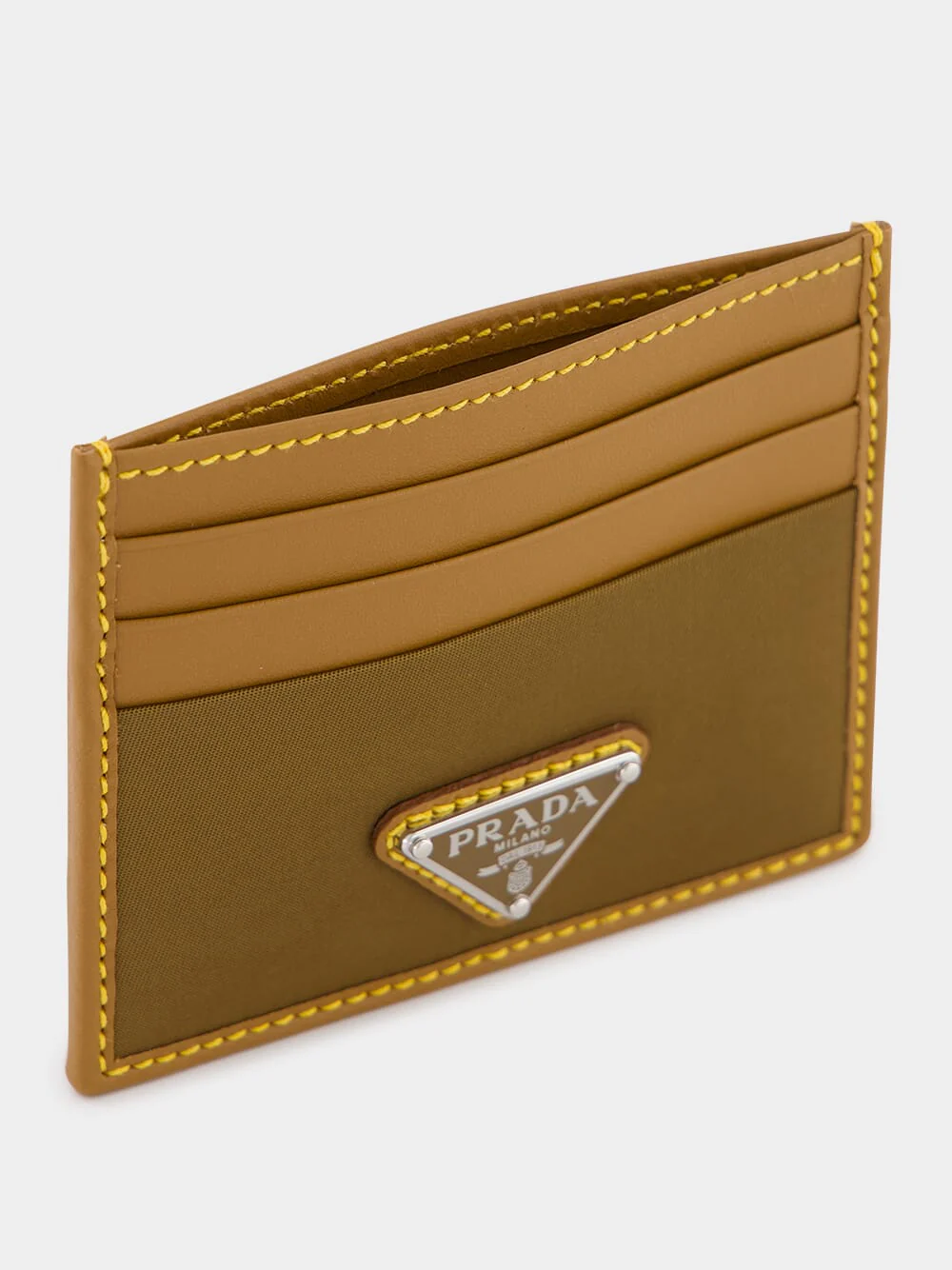 Brown Re-Nylon Card Holder - Image 3