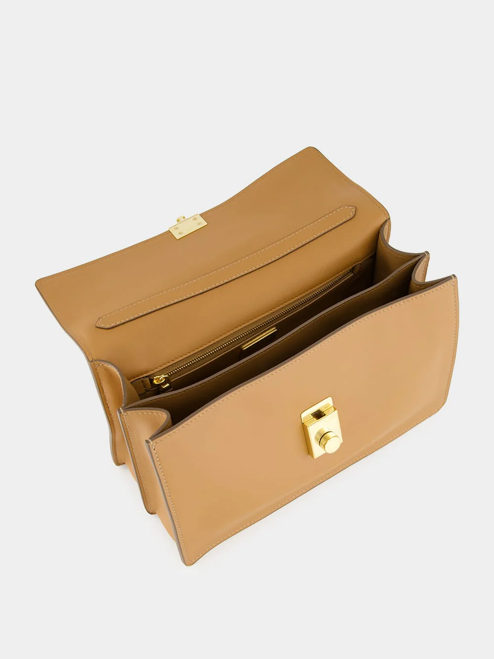 Amber Soft Sound Leather Shoulder Bag - Image 7